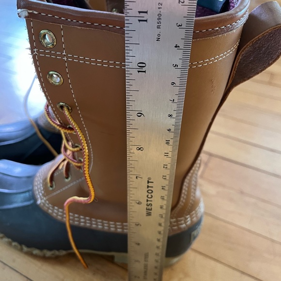 Unisex LL Bean Boots Sz 7mens 9womens USA Tall Goretex Thinsulate Duck Boots - Picture 5 of 6